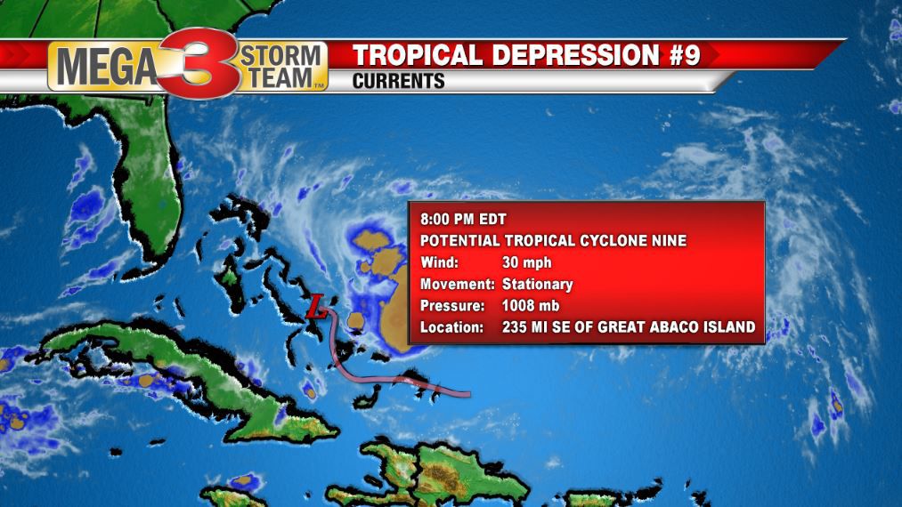 Current Info on Potential Tropical Cyclone Nine
